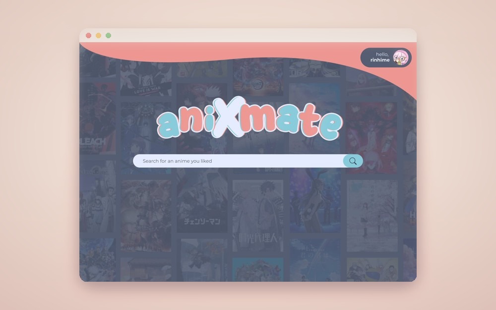 aniXmate anime recommendation site